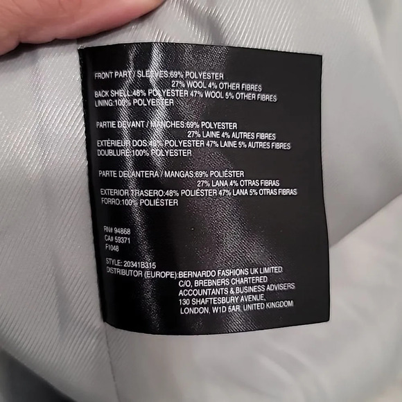 BERNARDO PLAID COAT - Picture 12 of 14